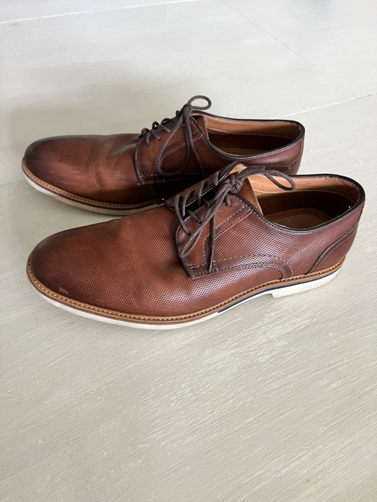 Steve Madden Bader Oxford Shoes Men’s 8.5 Brown Leather Dress Casual Wingtip main image 4